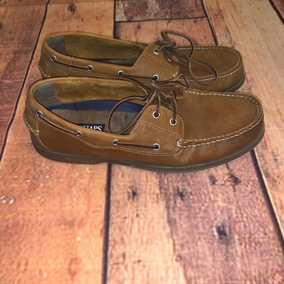 chaps boat shoes